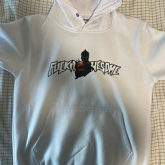 Fucking Awesome breakthru hoodie, white colour, condition 10/10. - Picture 2 of 5